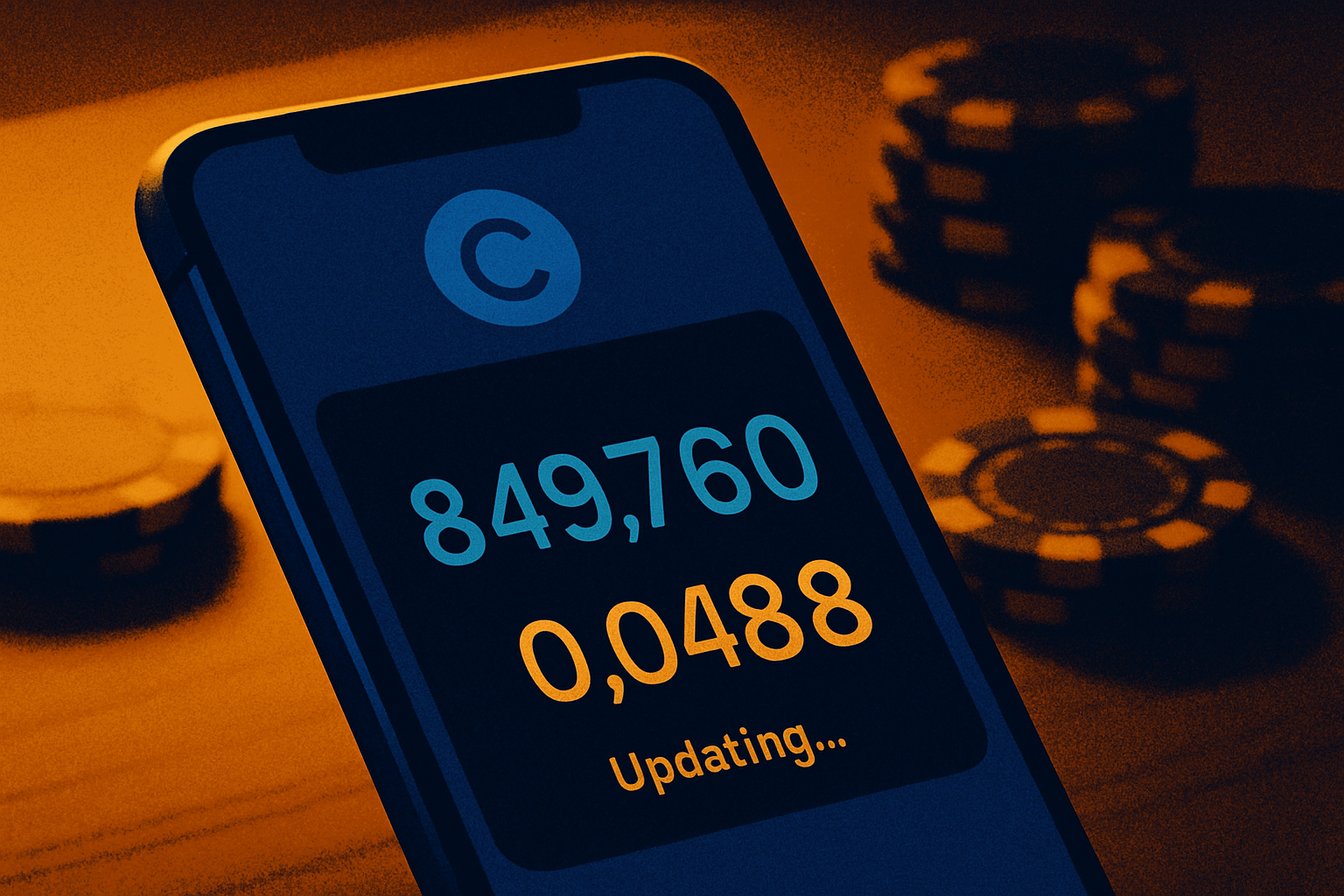 The Speed Gap Between Coins and Cards